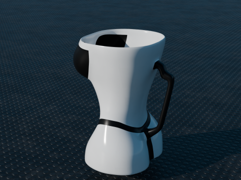 Corpo a coppa Modello di stampa 3D