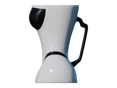 Corpo a coppa Modello di stampa 3D