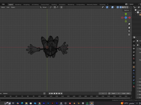 Sonic Fan Art 3D Print Low-poly 3D print model 3D Baskı Modeli