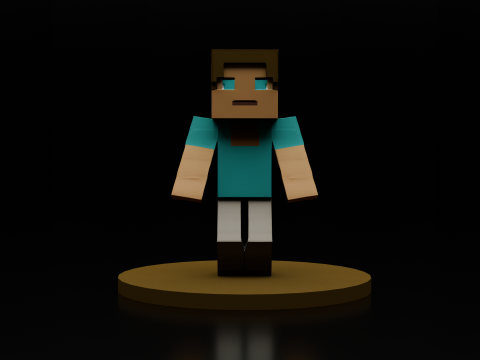 Voxel Character 3D Print Model Minecraft Style Mini Figure Low-poly 3D print model 3D Print Model