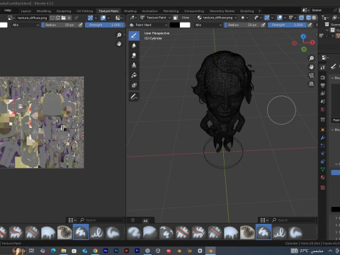 Joker High Quality STL for Printing and Collectibles Low-poly 3D print model 3D Print Model