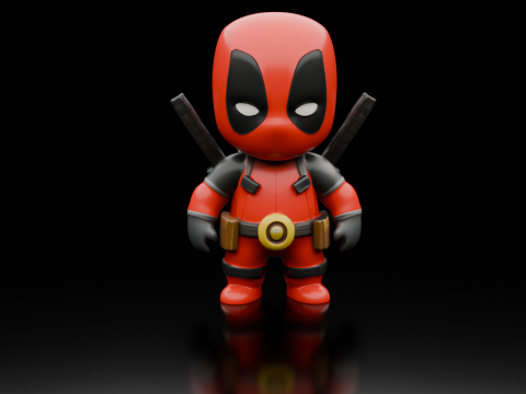 Crimson Crusader Model 3D
