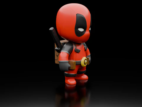 Crimson Crusader 3D Model