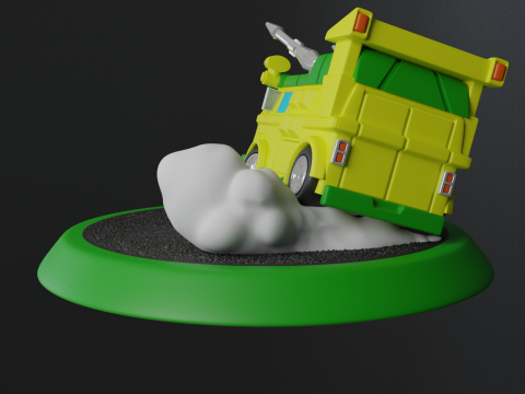 Miniature Party Wagon 3D Принт Модель