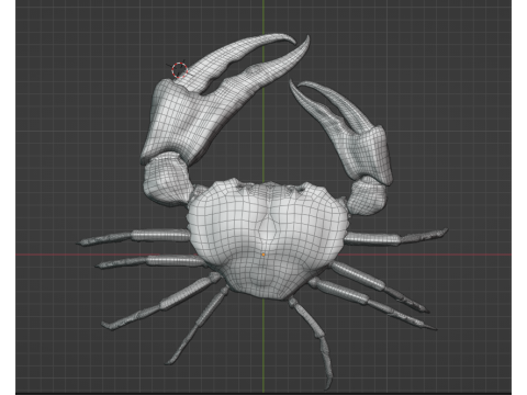 Crab 3D मॉडल