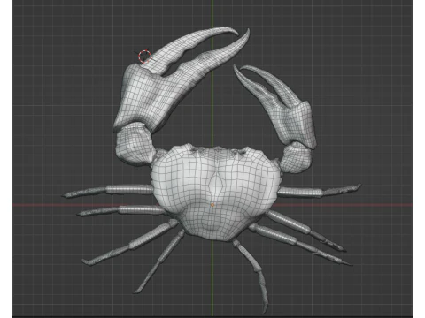 Crab 3D Model