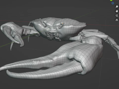 Crab 3D Model