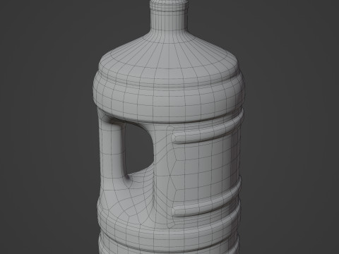 Gallon Water Bottle 3D 模型
