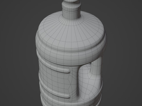 Gallon Water Bottle 3D 模型