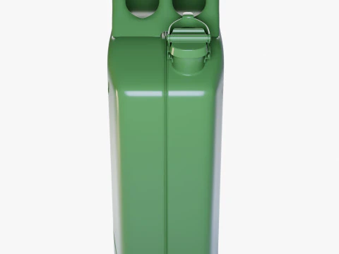Jerry Can Metal Gas 3D Model