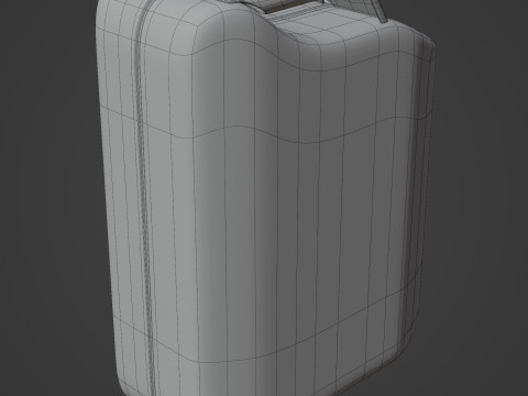 Jerry Can Metal Gas Model 3D
