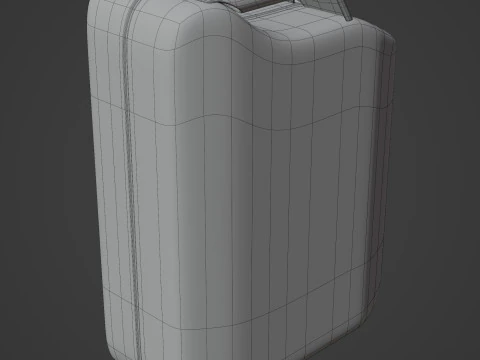 Jerry Can Metal Gas 3D Model