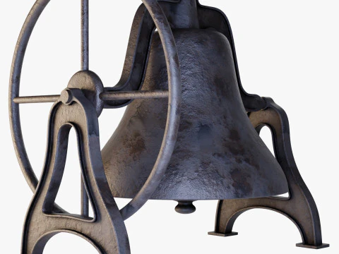 Antique Bell 3D Model