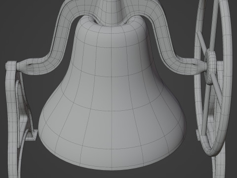 Antique Bell Model 3D