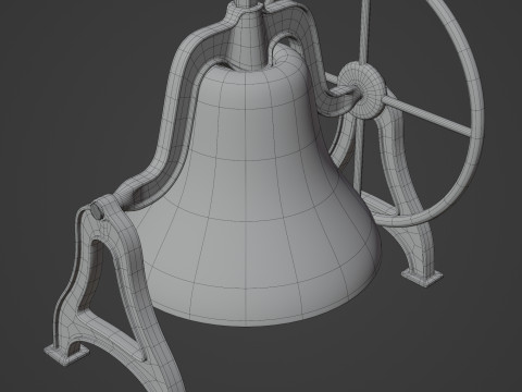 Antique Bell Model 3D