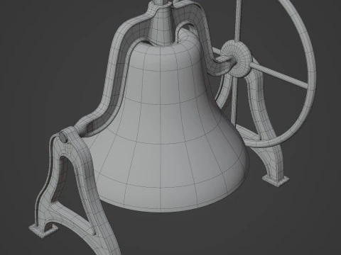 Antique Bell 3D Model