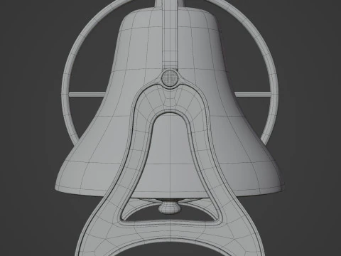 Antique Bell 3D Model