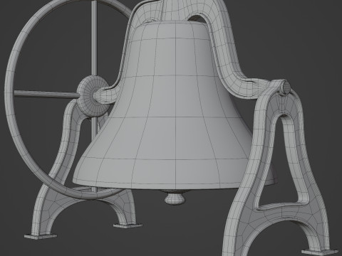 Antique Bell Model 3D