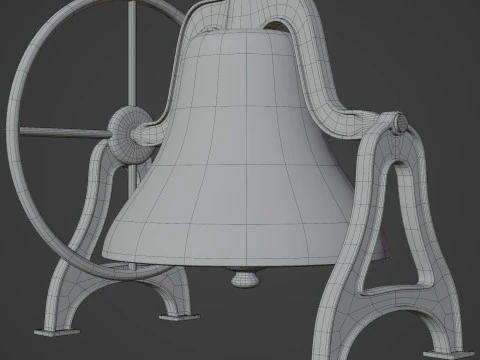 Antique Bell 3D Model