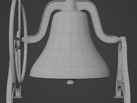 Antique Bell Model 3D