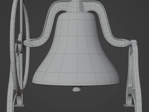 Antique Bell 3D Model