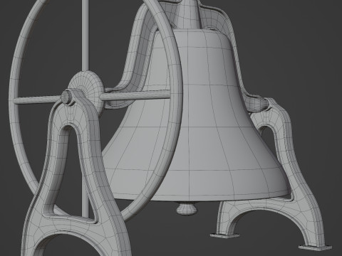 Antique Bell Model 3D