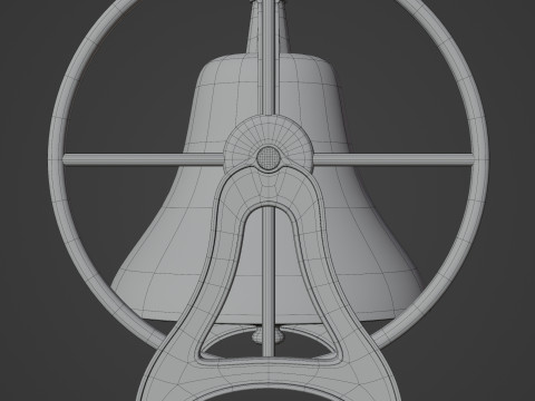 Antique Bell Model 3D