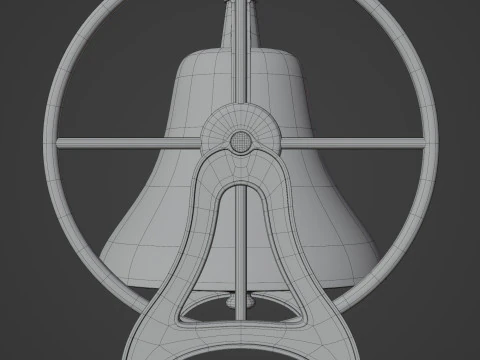 Antique Bell 3D Model