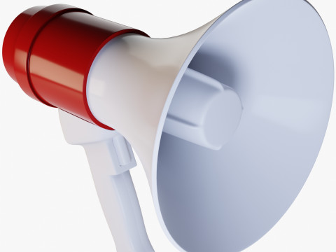 Megaphone 3D Модель