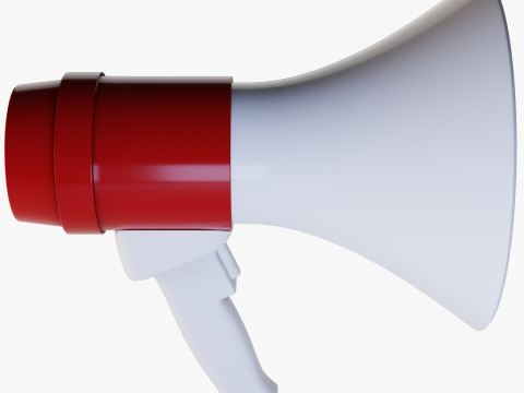 Megaphone 3D Модель