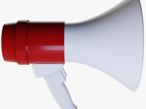 Megaphone 3D Model
