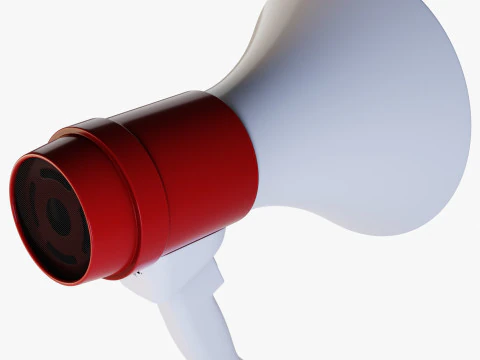 Megaphone 3D Model