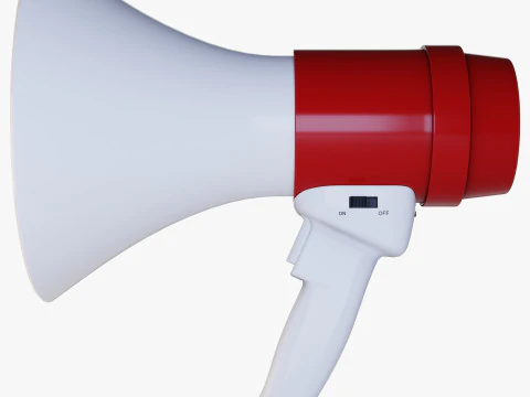 Megaphone 3D Model