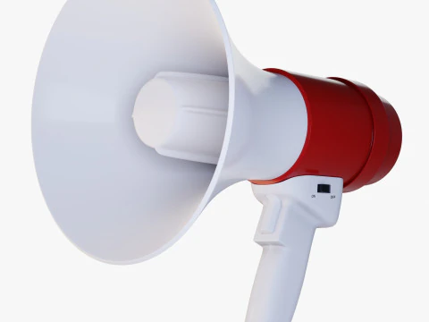 Megaphone 3D Model