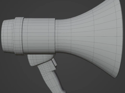 Megaphone 3D Model