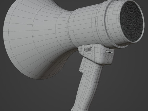 Megaphone 3D Модель