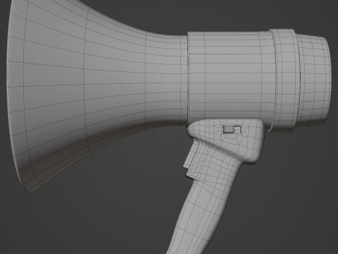 Megaphone 3D Модель