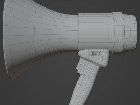 Megaphone 3D Model