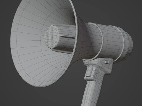 Megaphone 3D Model