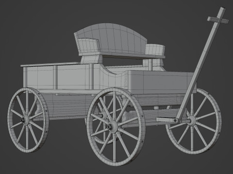 Carriage Model 3D
