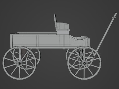 Carriage Model 3D