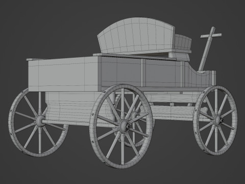 Carriage Model 3D