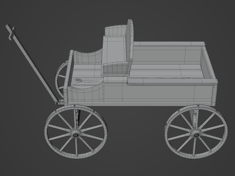 Carriage Model 3D