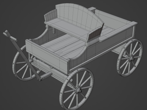 Carriage Model 3D