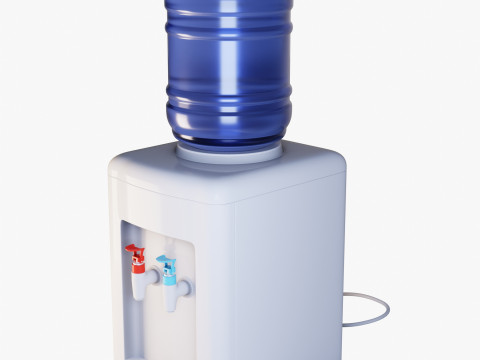 Water Cooler Dispenser Model 3D