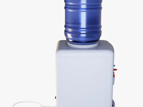 Water Cooler Dispenser 3D Model