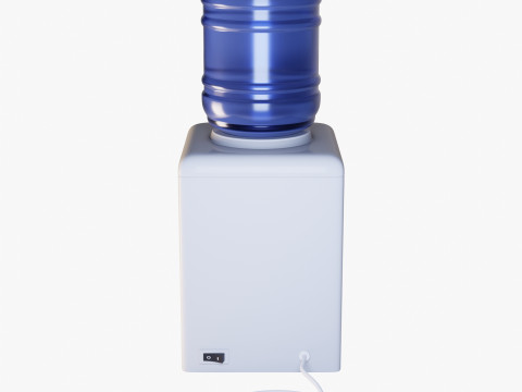 Water Cooler Dispenser Modello 3D