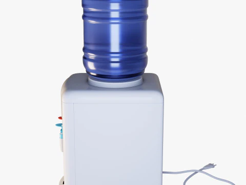 Water Cooler Dispenser 3D Model