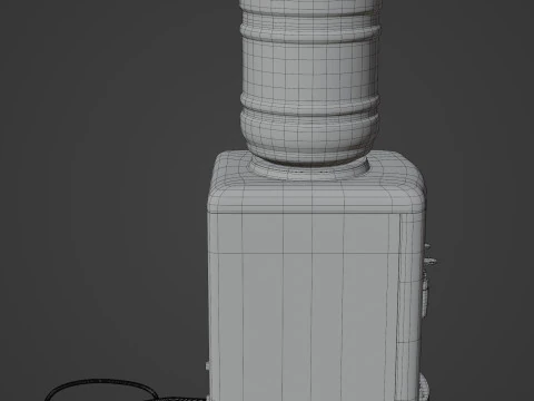 Water Cooler Dispenser 3D Model