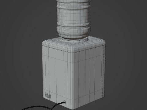 Water Cooler Dispenser Modello 3D